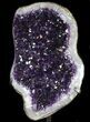 Amethyst Crystal Cluster On Stand - Top Quality #36422-4
